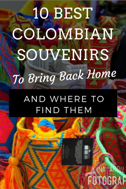 10 best COLOMBIan souvenirs gifts to bring back home