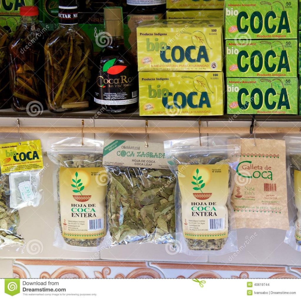 coca-tea-bogota-colombian souvenirs