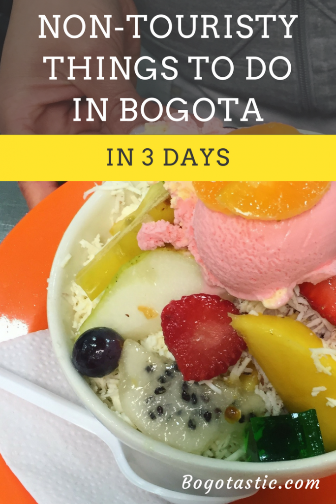 non-touristy things to do in bogota 3 DAYS
