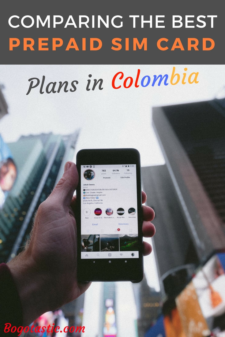 Comparing The BEST Prepaid SIM Card Plans In Colombia